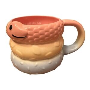 Starbucks 2025 Ceramic Coffee Mug Cup 14 Oz Lunar New Year Of The Snake Art